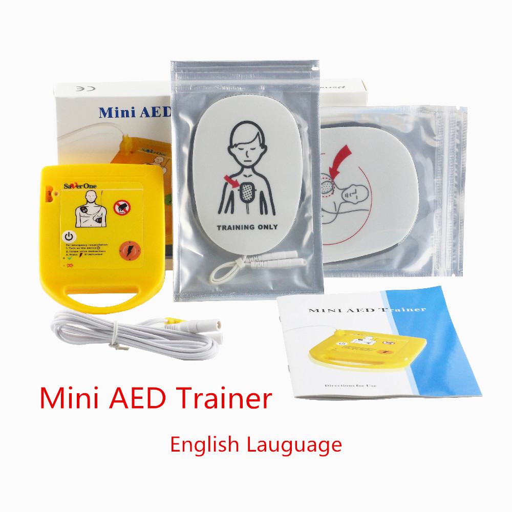 Defibrillator Aed Trainer - Mini AED Trainer XFT-D0009 English Voice