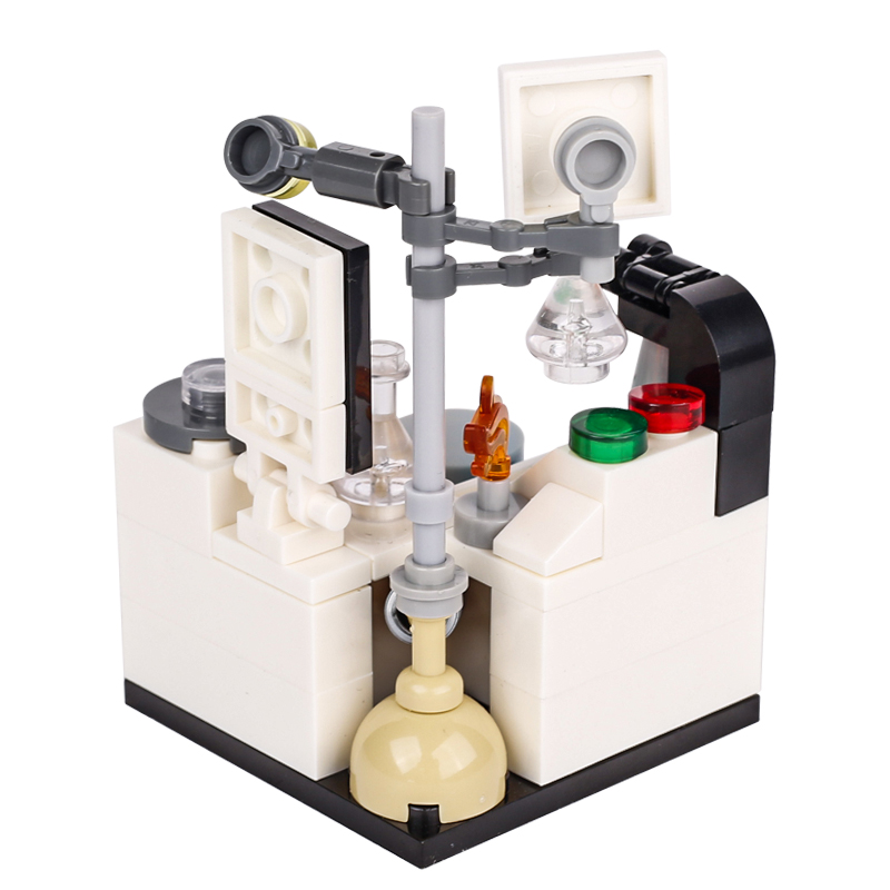 MOC City Laboratory Lab Buildi - Medical Lab Microscope 评论和价格