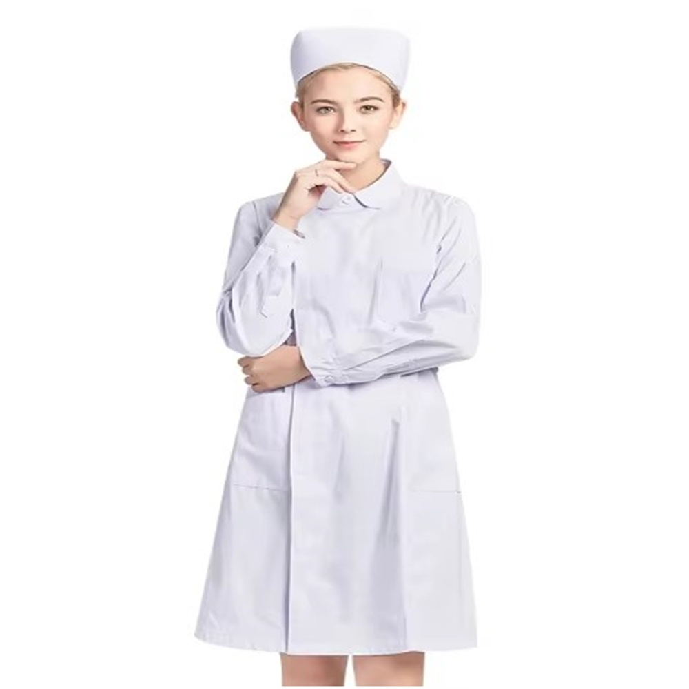 new pure cotton breathable whi - Medical Lab Coats 评论和价格