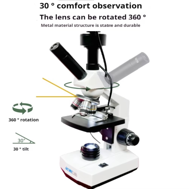 HD Screen Digital Microscope B - Medical Lab Microscope 评论和价格