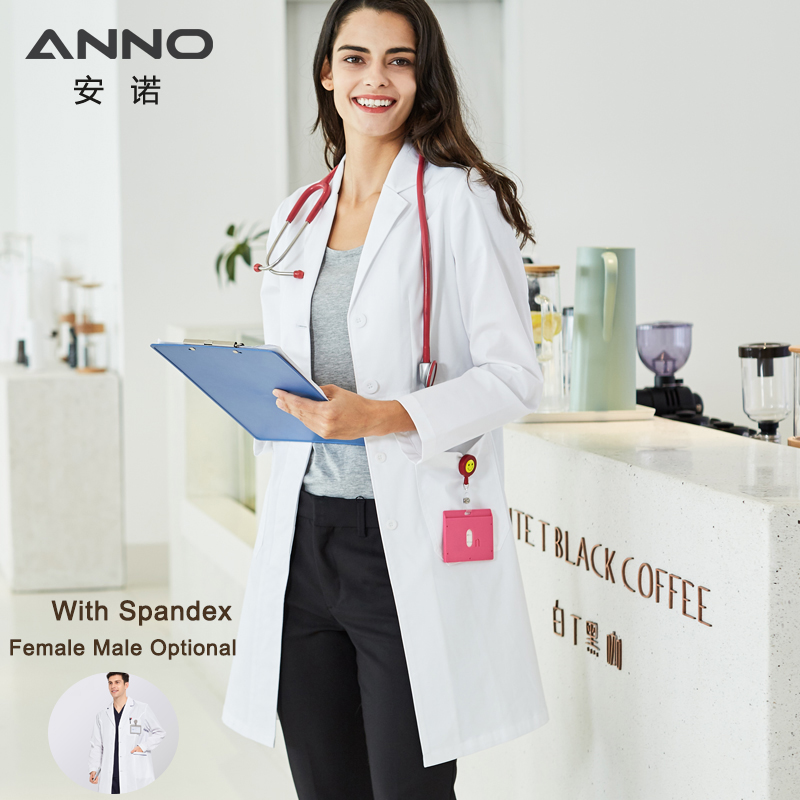 ANNO Long Sleeve Lab Uniforms  - Medical Lab Coats 评论和价格