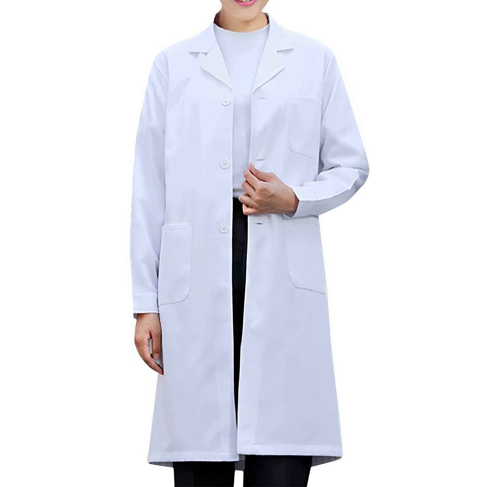 White Lab Coat For Women Men S - Medical Lab Coats 评论和价格