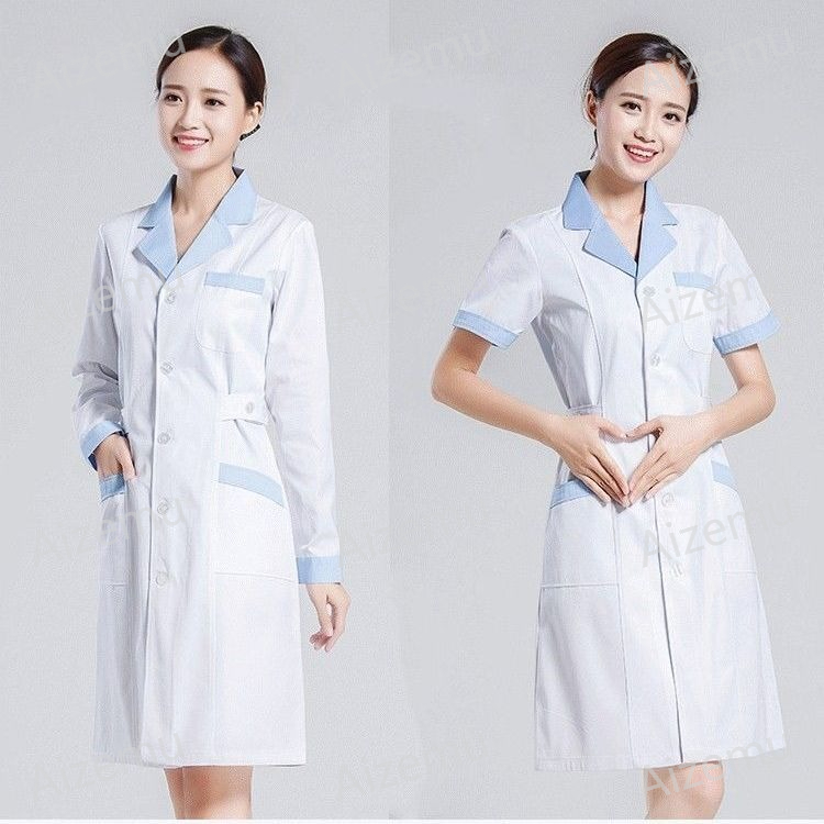 Unisex Short Sleeve Beauty Sal - Medical Lab Coats 评论和价格