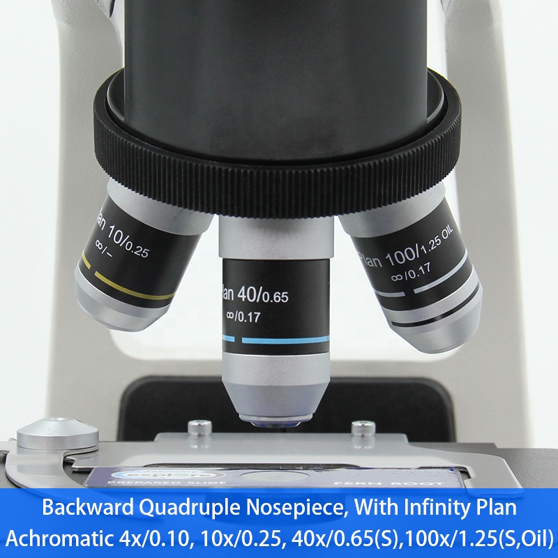 40x-1000x Infinity Optical Sys - Medical Lab Microscope 评论和价格