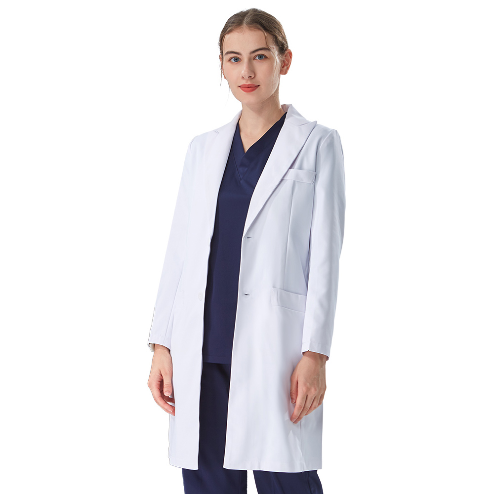 Thoughtful Lapel Collar White  - Medical Lab Coats 评论和价格