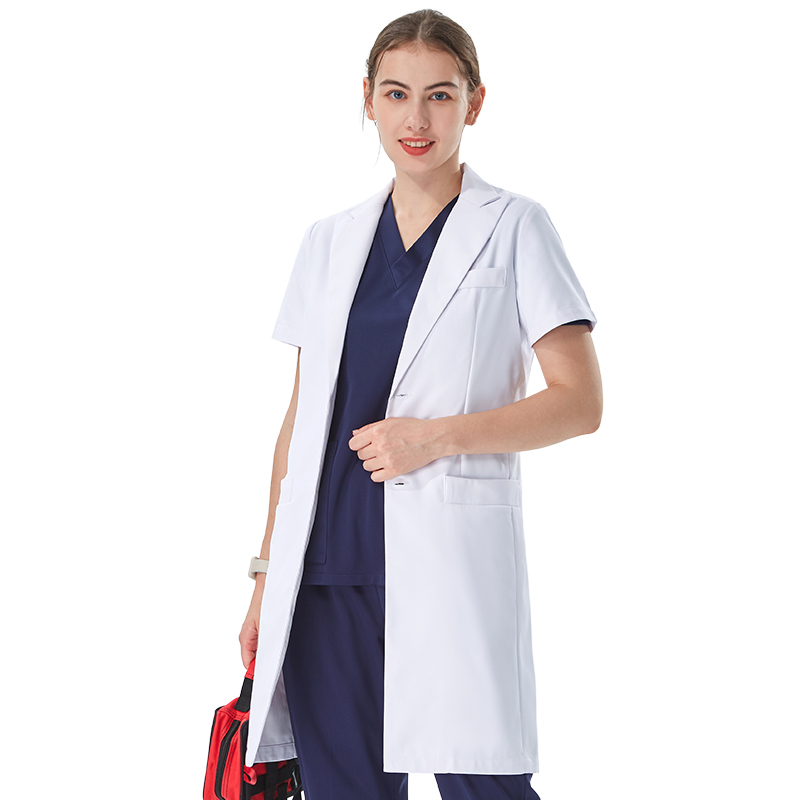 Thoughtful Lapel Collar White  - Medical Lab Coats 评论和价格