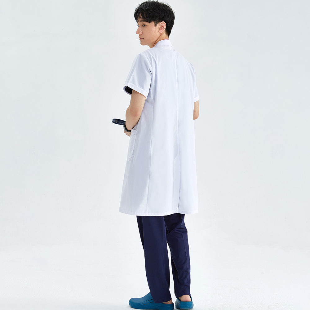 Unisex White Coat Lab Coat Hos - Medical Lab Coats 评论和价格